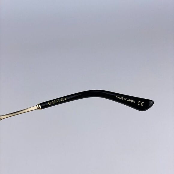 NEW Gucci GG0609OK 001 Unisex Metal Gold Black Eyeglasses - Picture 8 of 9